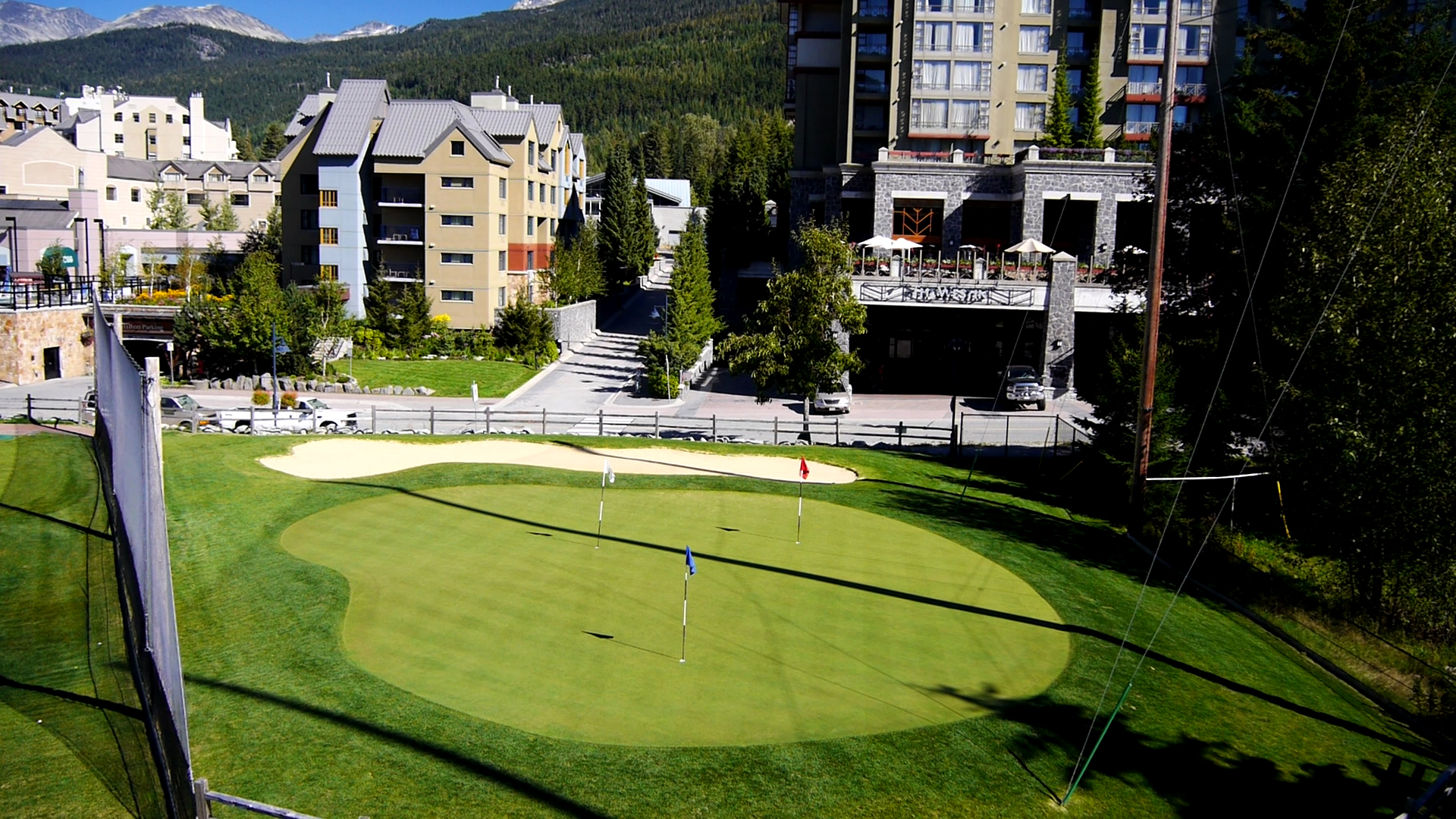 Range Chipping Area